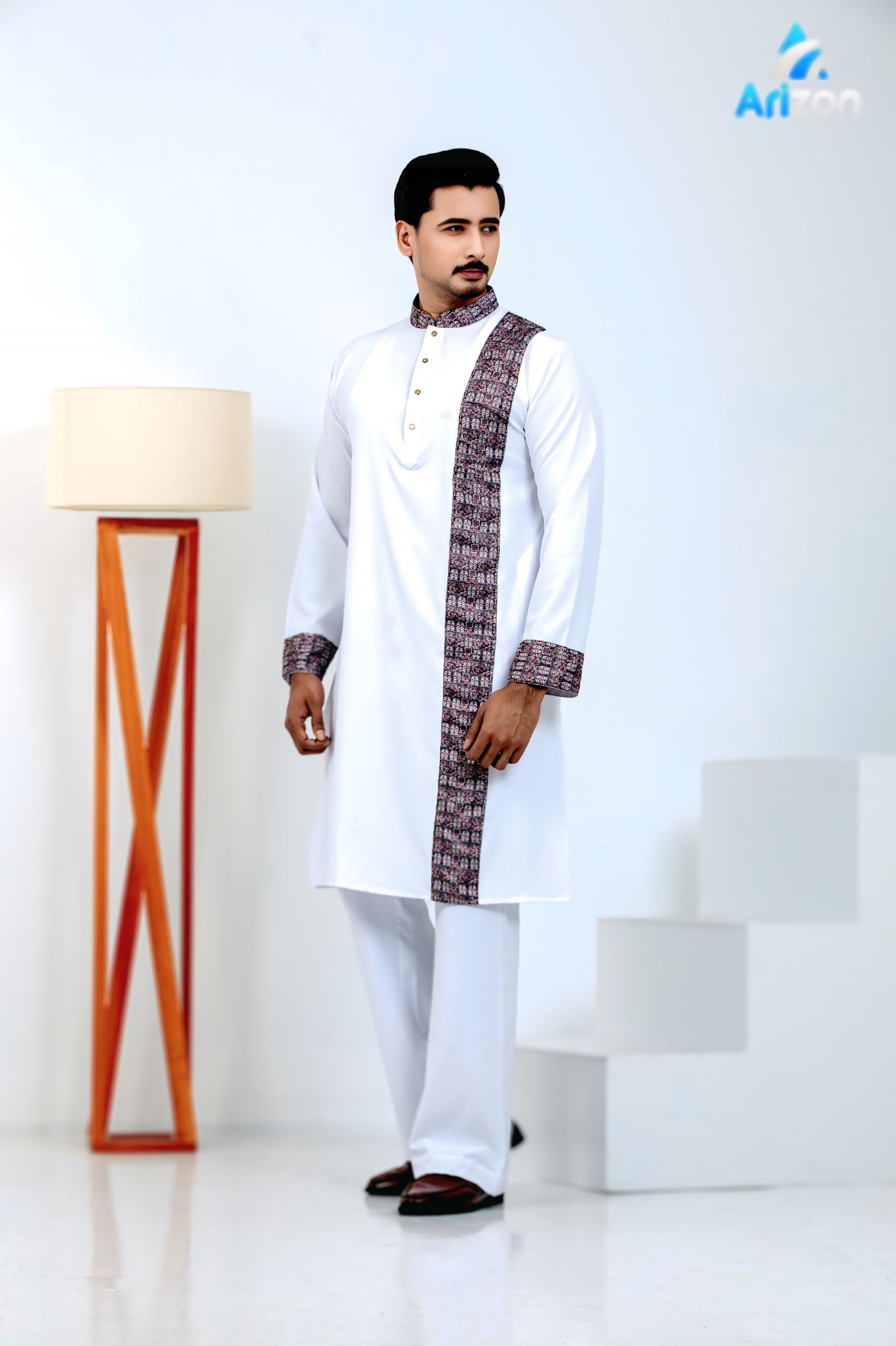 White Panjabi/ Code 300