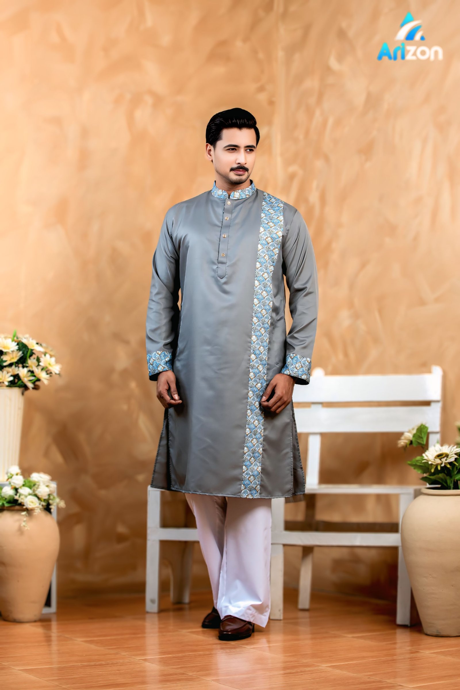 AshContrast Panjabi/ Code 307